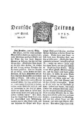 Aus Franken, vom 28. März