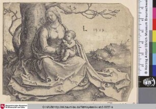 [Maria mit dem Christuskind, sitzend unter einem Baum; The Virgin with Child seated under a Tree]