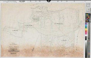 Hemmerde (Unna), Frömern (Fröndenberg), Bausenhagen (Fröndenberg), Fröndenberg (Fröndenberg), Teilung der Waldparzellen Schelk, Bl. 6 Reinkarte