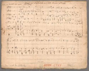 "Catharina Cornaro Königin von Cypern - Excerpts; Arr; pf 4hands; op. 71". - BSB Mus.Schott.Ha 6833-2