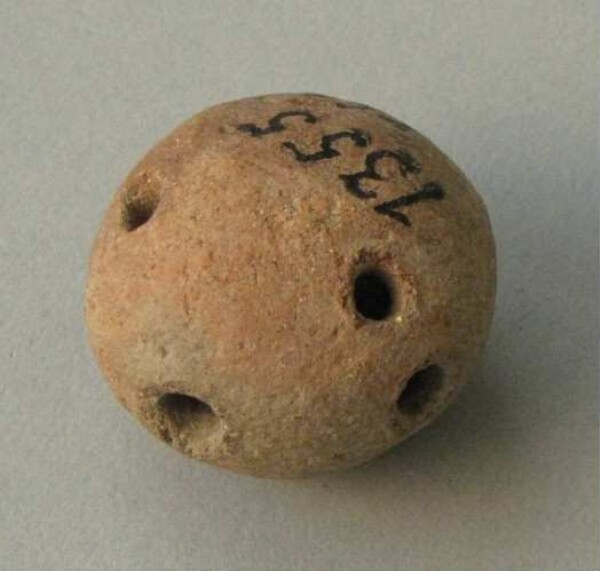 Clay rattle (?)