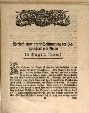 Vermischte Abhandlungen aus der Thiergeschichte