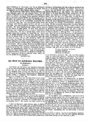 Zur Kritik des darstellenden Unterrichts. (Fortsetzung)
