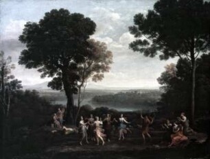 Landschaft mit der Geschichte des apulischen Schäfers