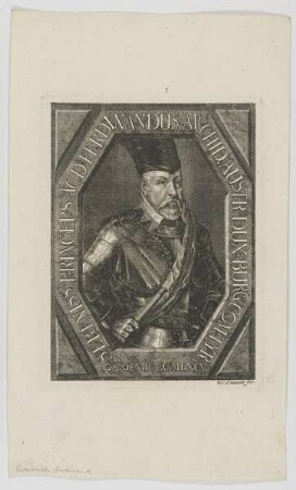 Bildnis des Erzherzogs Ferdinandus von Tirol