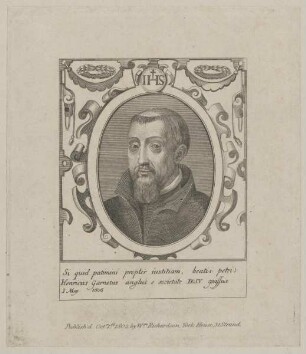 Bildnis des Henricus Garnetus