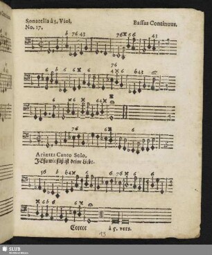 17. Jesu wie süß ist deine Liebe