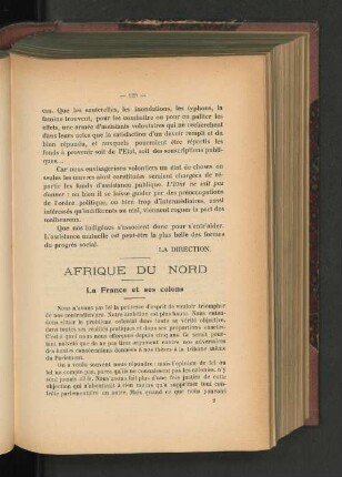 Afrique du Nord.