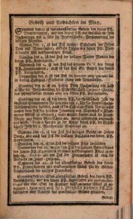 Fürstlichen Hoch-Stiffts Wirtzburg, und Hertzogthums Francken Hof-, Stands- und Staats-Calender. 1773