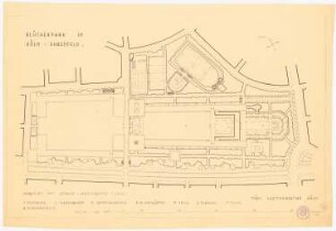 Blücherpark, Köln-Ehrenfeld: Grundriss 1:1000