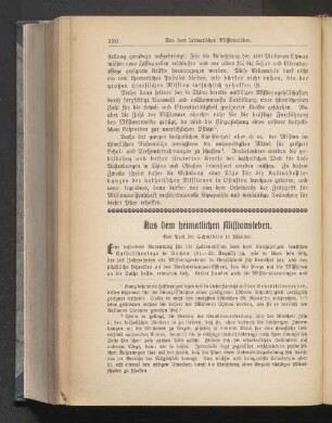 Aus dem Heimatlichen Missionsleben