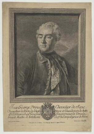 Bildnis des Jean George Chevalier de Saxe