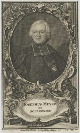 Bildnis des Iosephus Meyer de Schauensee
