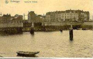 Hafenanlagen der belgischen Stadt Zeebrügge