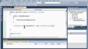 05A.2 Collections richtig anwenden, Array, List, Queue, Stack, Dictionary