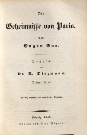 Die Geheimnisse von Paris, 3