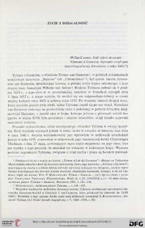 Życie i działalność