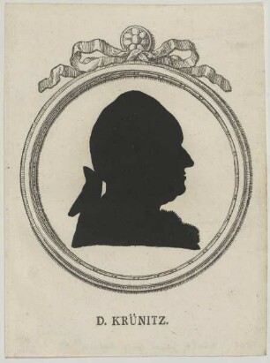 Bildnis des Johann Georg Krünitz