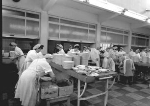 Großküche im VEB Leuna-Werke Walter Ulbricht