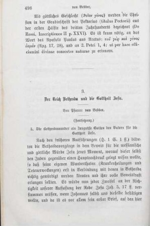 498-573 Der Teich Bethesda und die Gottheit Jesu