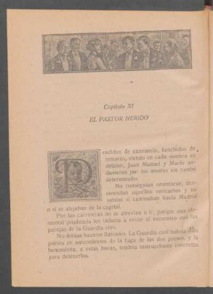 Capítulo XI - El pastor herido