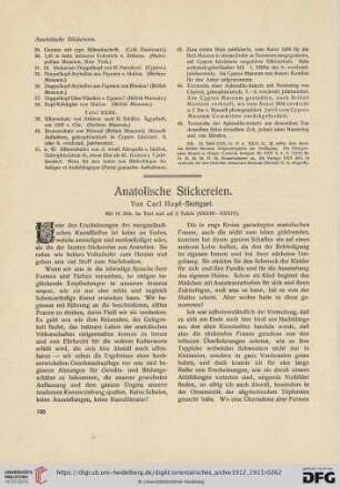 3: Anatolische Stickereien