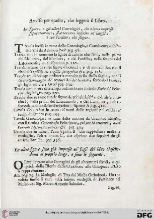 Avviso per quello, che leggerà il libro