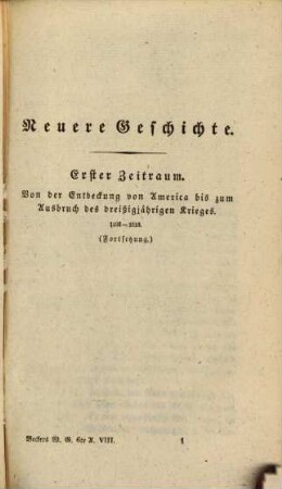 Karl Friedrich Becker's Weltgeschichte. 8