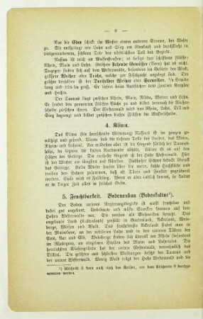 5. Fruchtbarkeit, Bodenanbau (Bodenkultur)