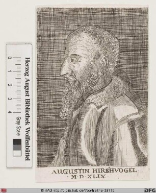 Bildnis Augustin Hirschvogel (Hirsvogel)