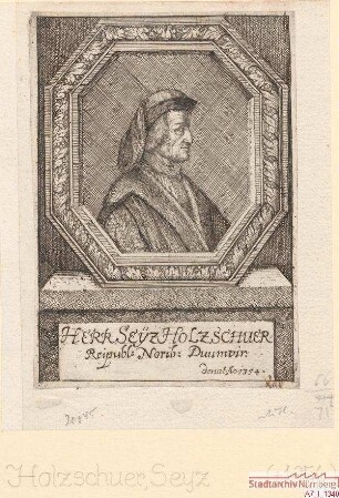 Seyz (Seifried I.) Holzschuher, Duumvir; gest. 1354