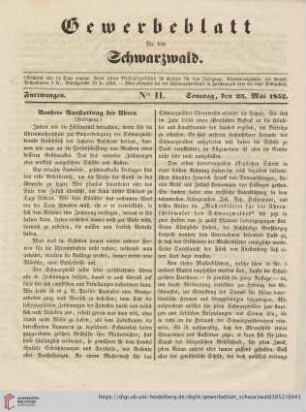 Nro. 11 (23. Mai)