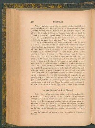 Las "Noches" de Paul Morand
