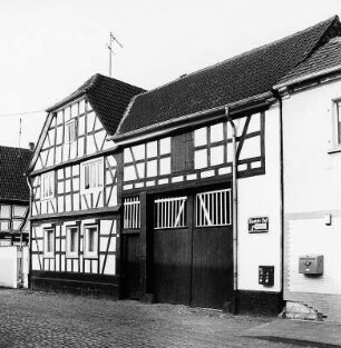 Fachwerkwohnhaus; Babenhausen, Hauptstraße 20