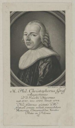 Bildnis des Phil. Christophorus Graf