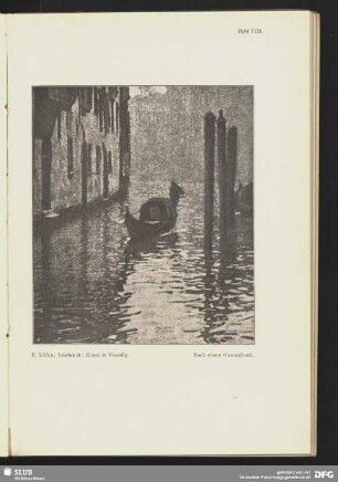 Kanal in Venedig