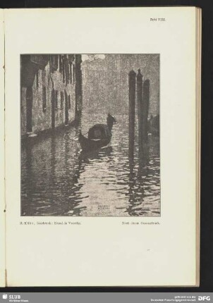 Kanal in Venedig