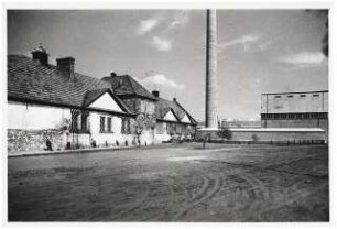 BBC (Brown, Boveri & Cie), WGA, Hanau-Großauheim Umbau Kantine: Hofseite vor dem Umbau