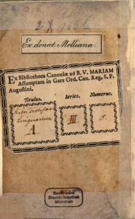 Canzonette Spirituali Composte in honore d'una Particola della santissima Croce : esposta li 14. Settembre alla Veneratione del Popolo di Mesolcina nella Chiesa de S. M. del pontechiuso