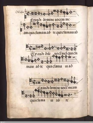 Orlandus Lassus : Exaudi domine vocem meam