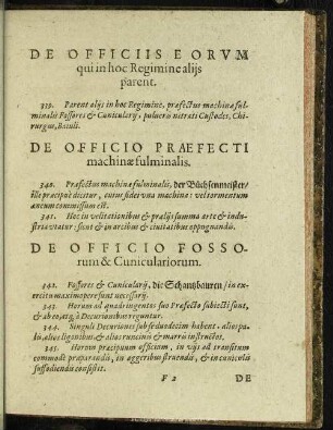 De Officio Praefecti machinae fulminalis