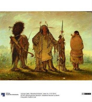 "Blackfoot-Indianer"