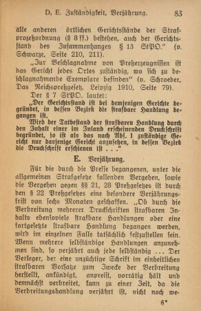 E. Verjährung