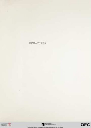 Miniatures (Nr. 39-55)