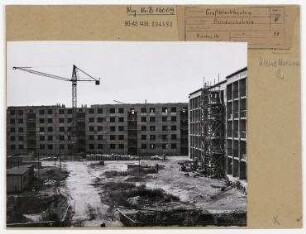 Großblockbauweise. Berlin, Friedrichshain, Kleine Markustraße/Krautstraße