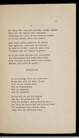 Anrufung