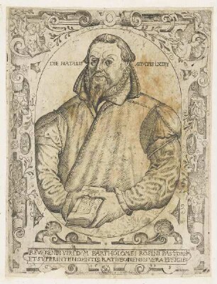 Bildnis des Bartholomäus Rosinus