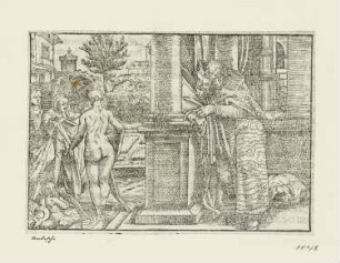 Bathseba im Bade, von David belauscht