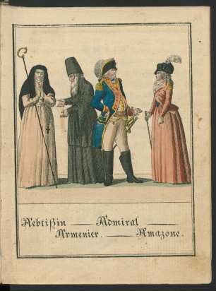 Aebtißin. Admiral. Armenier. Amazone.