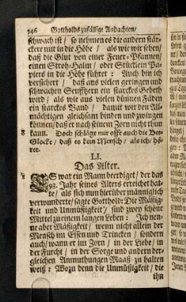 546-557, LI. Das Alter - LIV. Das Geld